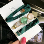 3/4pcs Set Pearl Hair Clip - Piña Colada