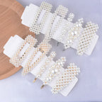 Flower Pearl Hair Clip - Piña Colada