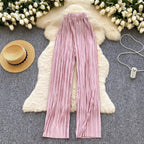 Summer Casual Pants Women High Waist - Piña Colada