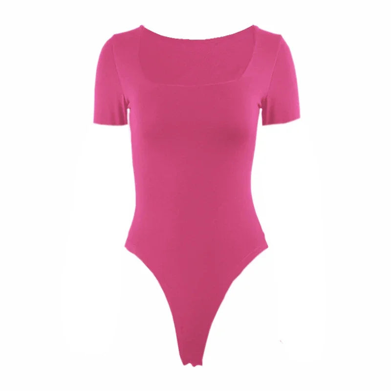 Essential Slim Jersey Bodysuit - Piña Colada