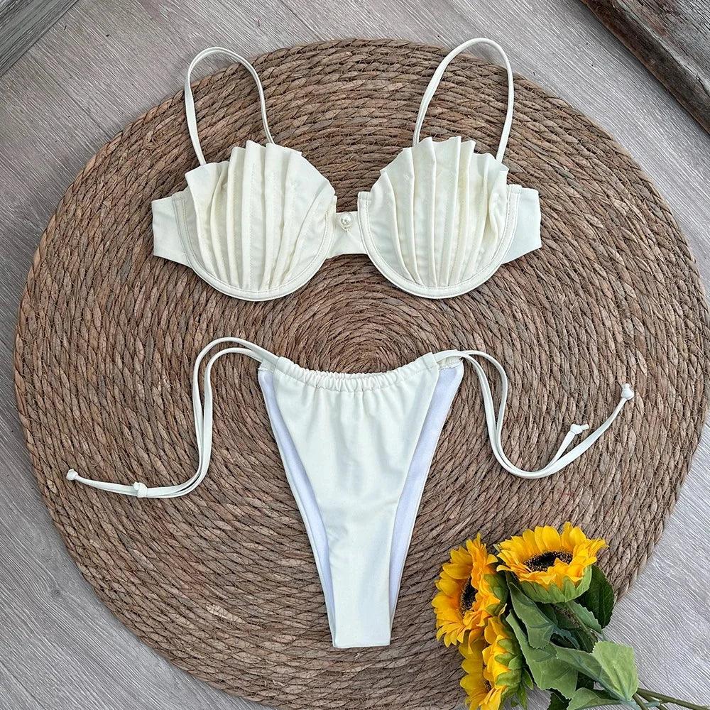 Shell Micro Bikini - Piña Colada