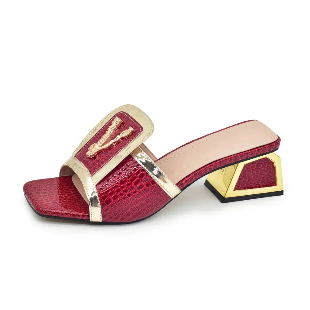 Open Toe Sandals Luxury - Piña Colada