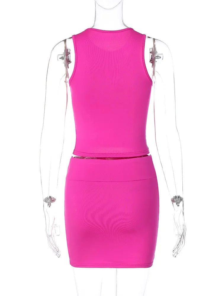 Dulzura Hollow Out Knit Mini Dress – Autumn High Street Look - Piña Colada