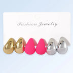 Stud Earrings Punk - Piña Colada