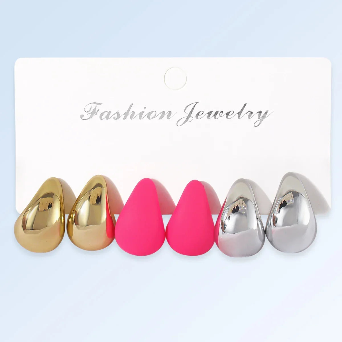 Stud Earrings Punk - Piña Colada