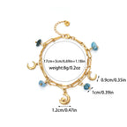 Double Layer Natural Stone Bracelet - Piña Colada