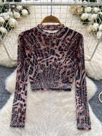 Long Sleeves O Neck Shirts - Piña Colada