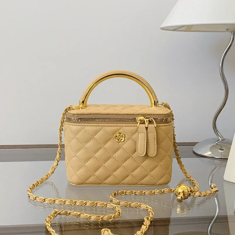 Diamond Grid Single Shoulder - Piña Colada