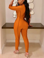 Casual Skinny Jumpsuit - Piña Colada