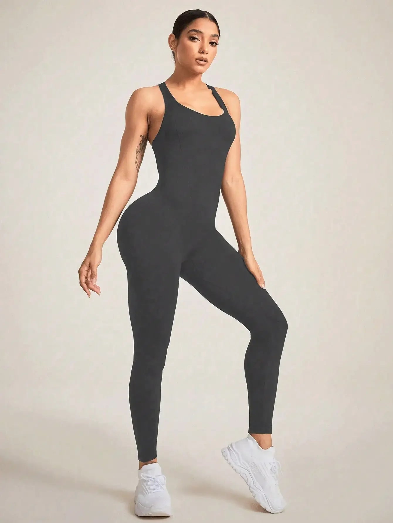 Women's Seamless Shapewear Bodysuit With Tummy Control Full - Piña Colada