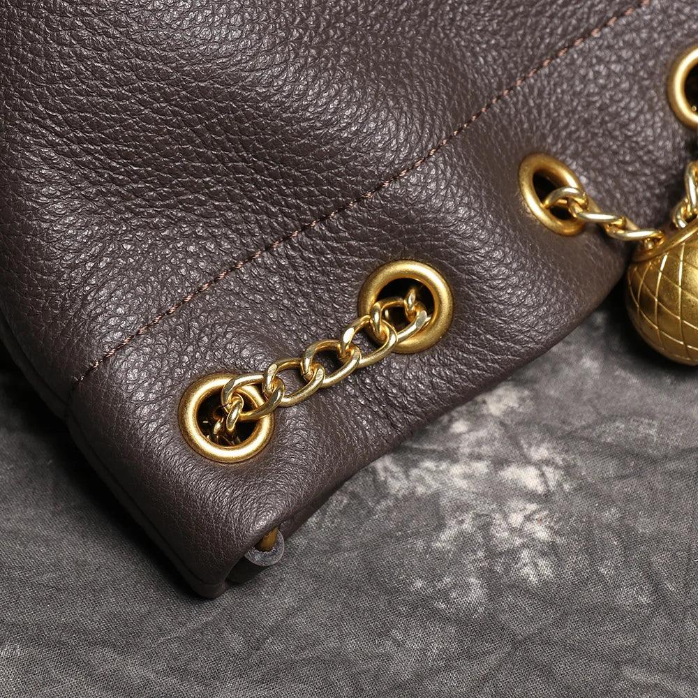 Handbag Genuine Leather - Piña Colada