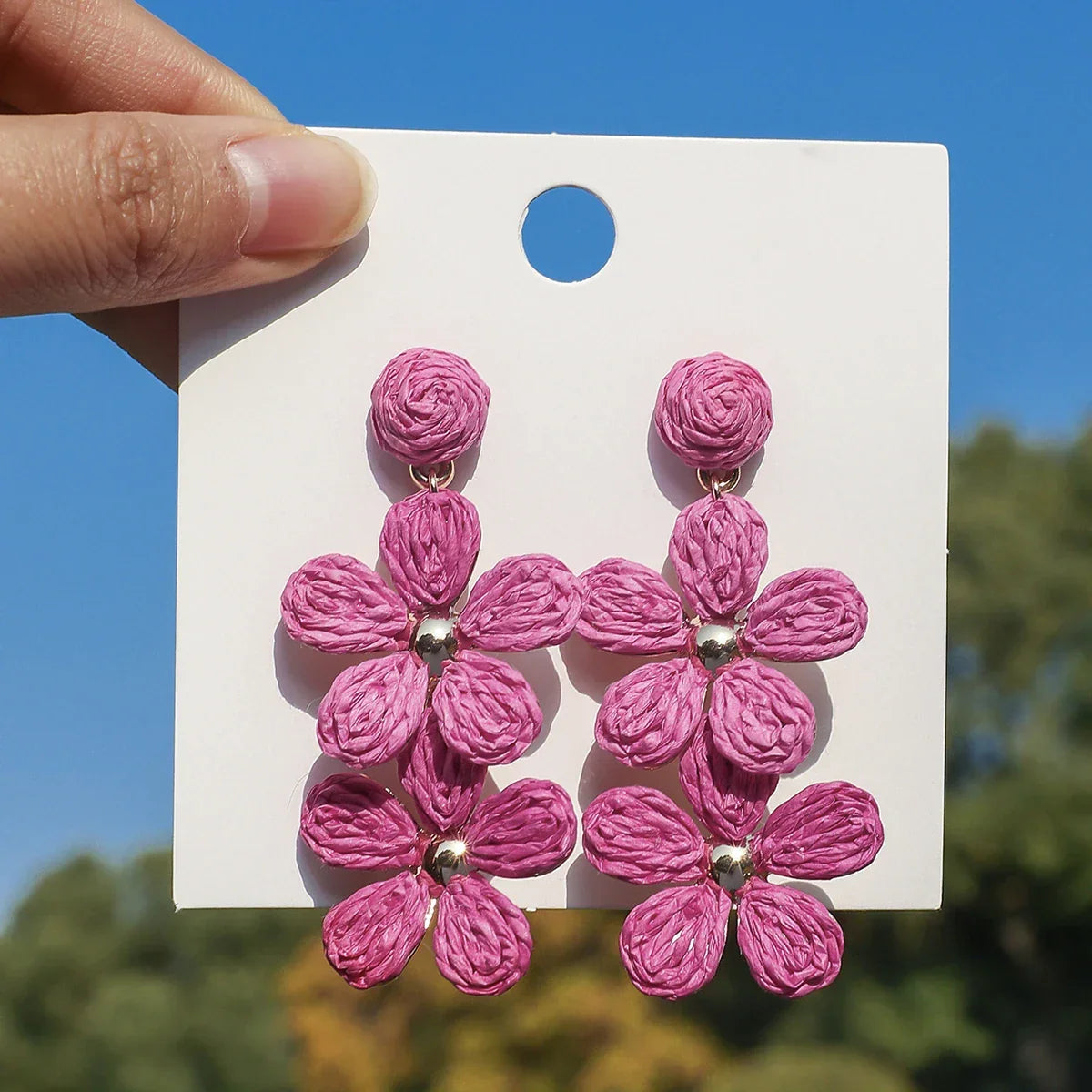 Bohemia Sweet Colorful Raffia - Piña Colada