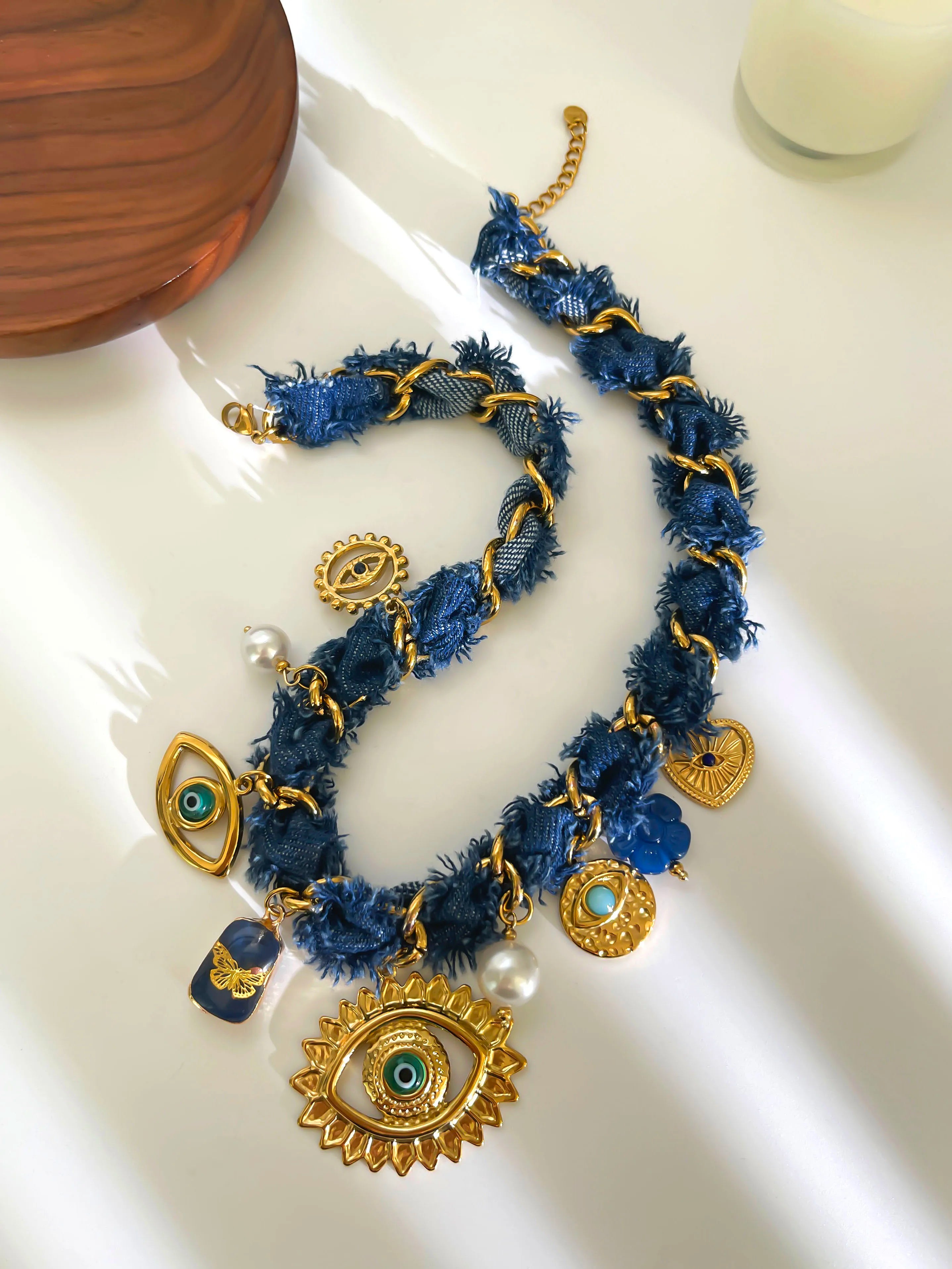 Pearl Rope Chain Necklace