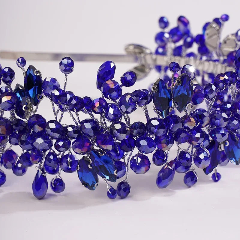 Handmade Rhinestones Tiaras - Piña Colada