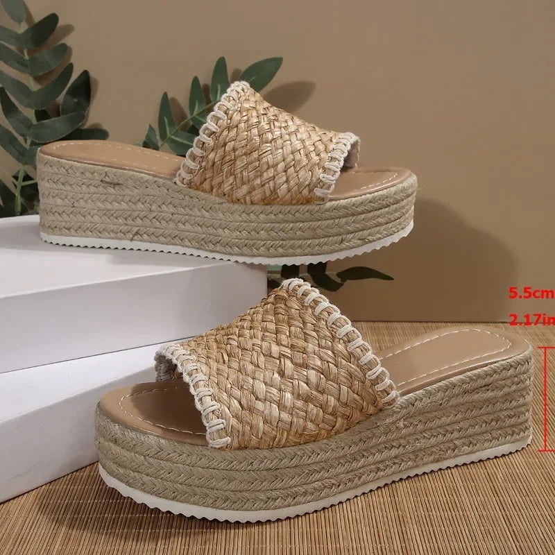 Sandals Comfortable Slide Arch Support - Piña Colada