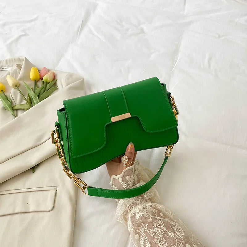 Shoulder Bag Solid - Piña Colada