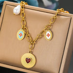 316L Stainless Steel Necklace New Trend - Piña Colada