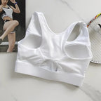 High Impact Front Zipper Sports Bra