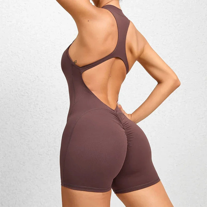 Short Jumpsuit Workout