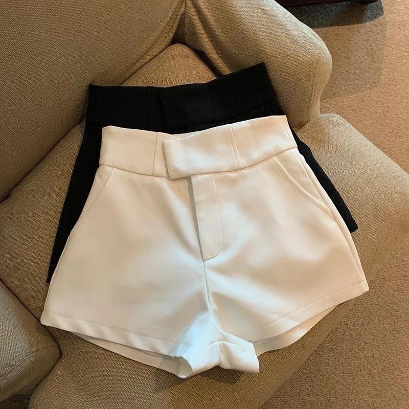 Streetwear Shorts Elegant High Waist - Piña Colada