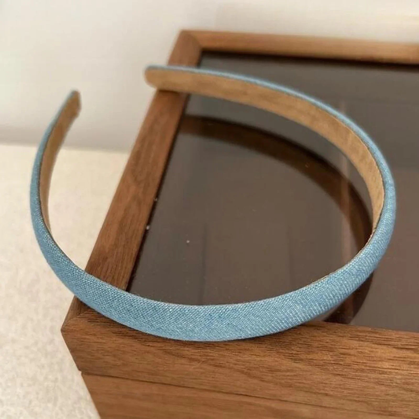Headband Denim - Piña Colada