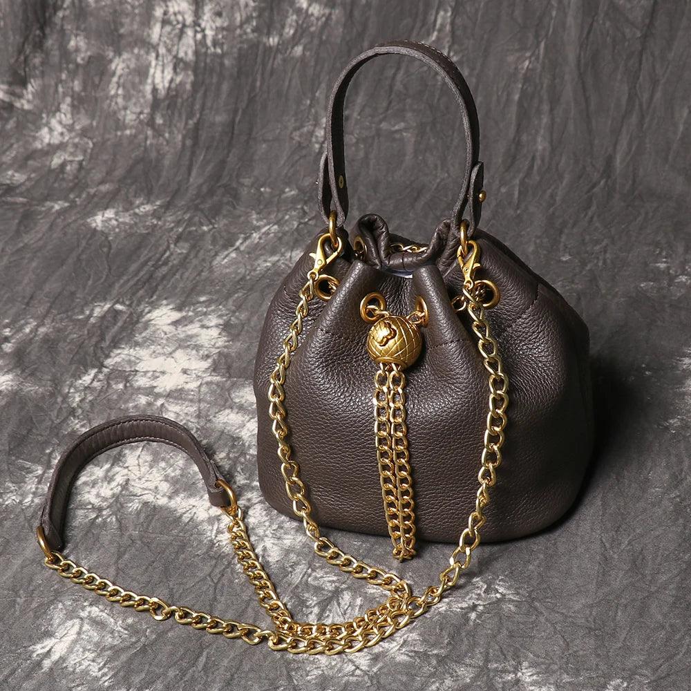 Handbag Genuine Leather - Piña Colada