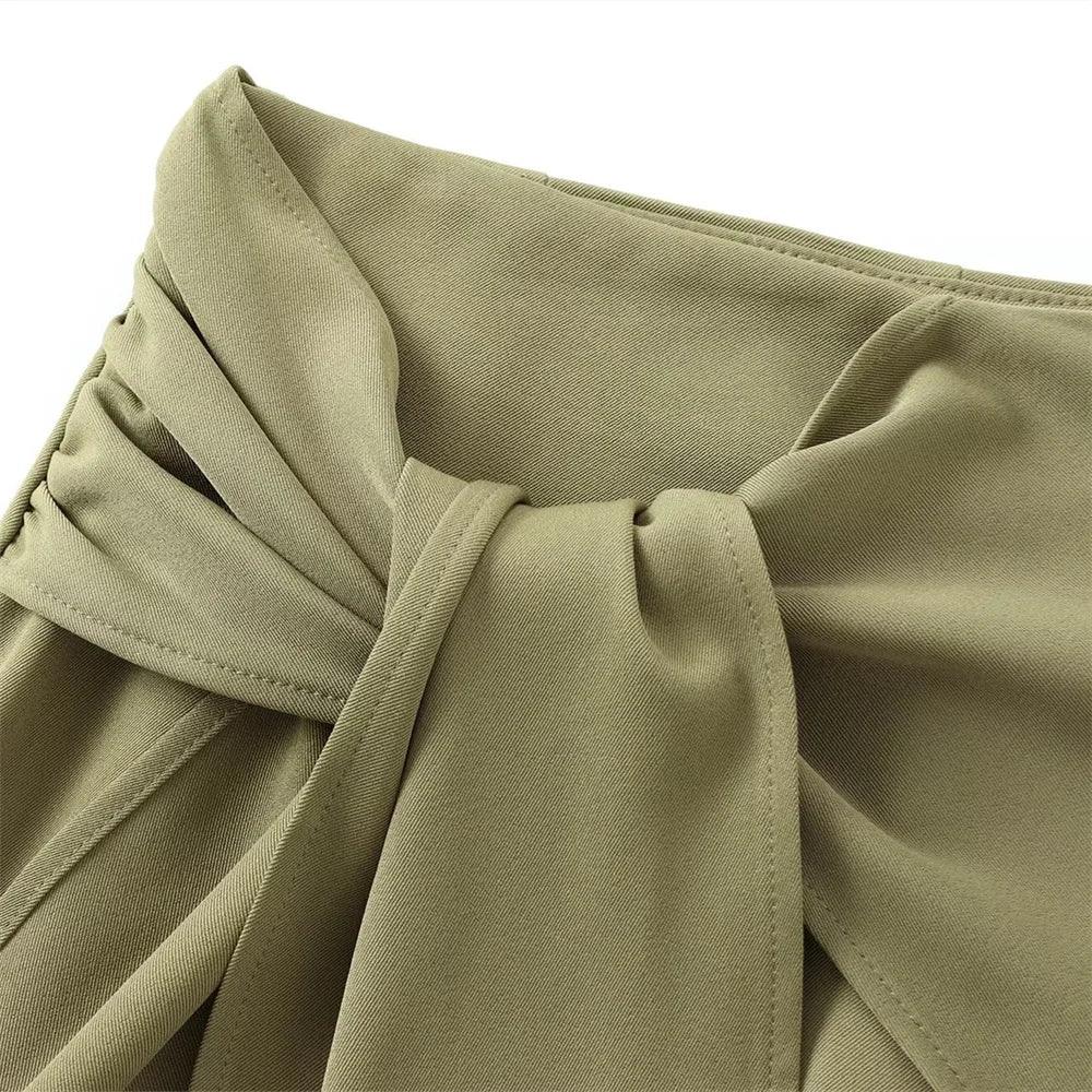 Mini skirt clean and flattering - Piña Colada