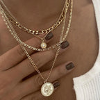 Classic Pendant Lucky Evil Eyes - Piña Colada