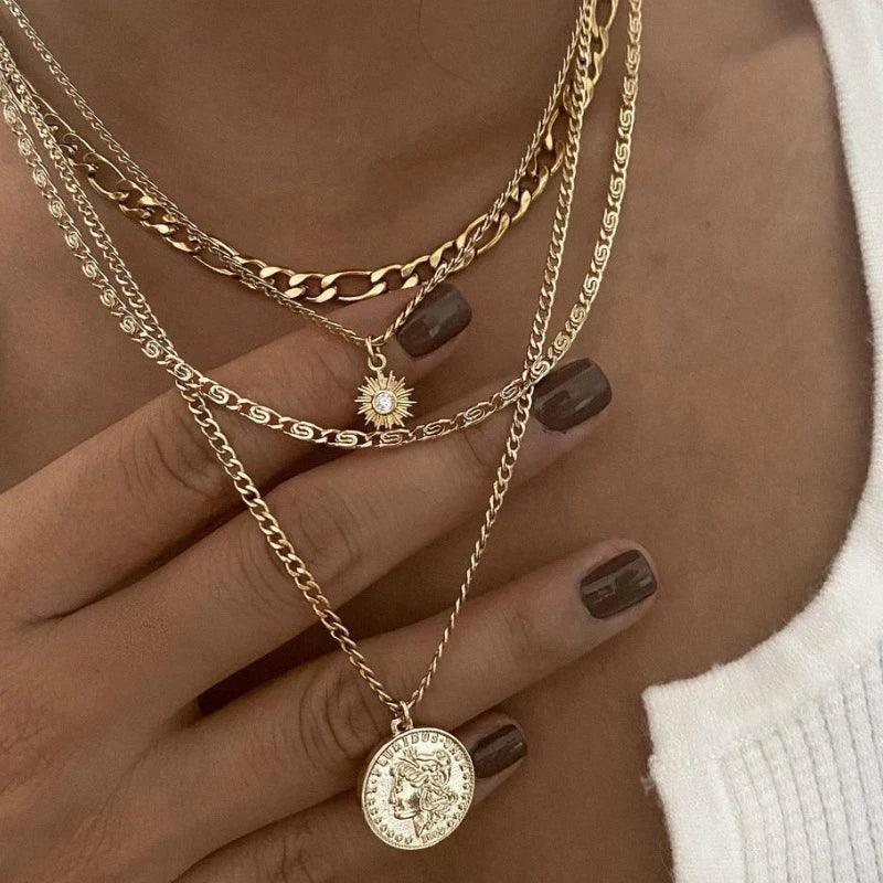 Classic Pendant Lucky Evil Eyes - Piña Colada