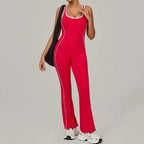 Seamless Sleeveless Sports Top for Women – Quick-Dry, Breathable, 4-Way Stretch - Piña Colada
