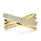 925 Sterling Ring Gold - Piña Colada
