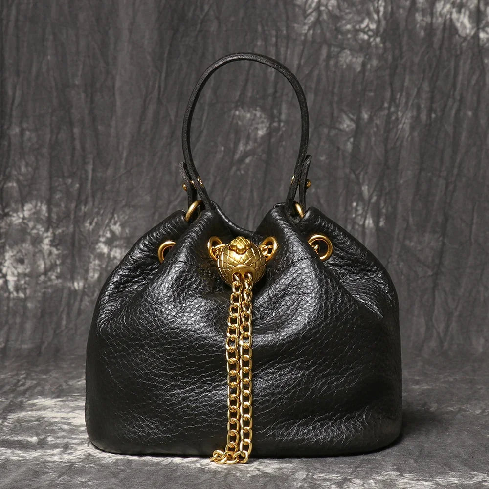 Handbag Genuine Leather - Piña Colada