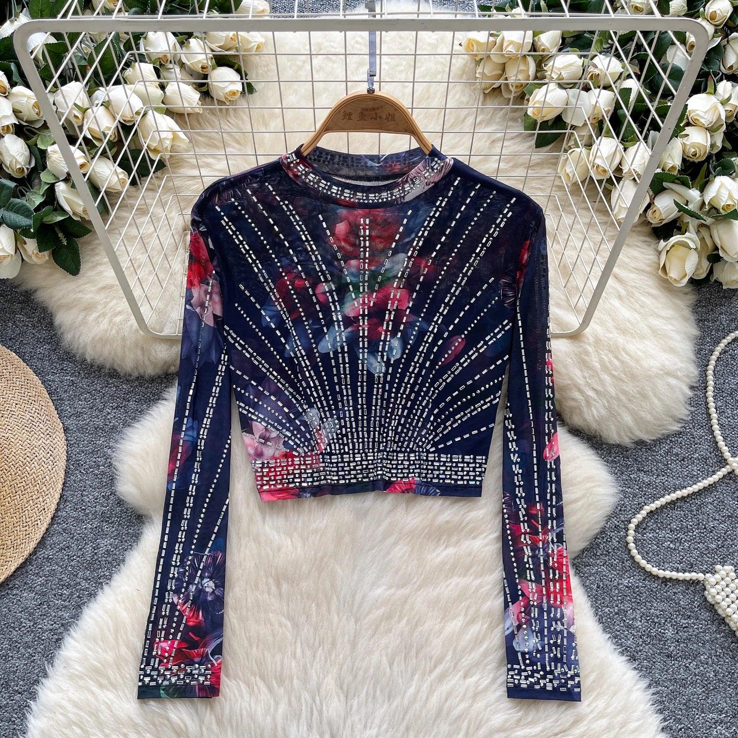 Long Sleeves O Neck Shirts - Piña Colada