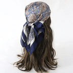 Bohemian Silk Scarf - Piña Colada