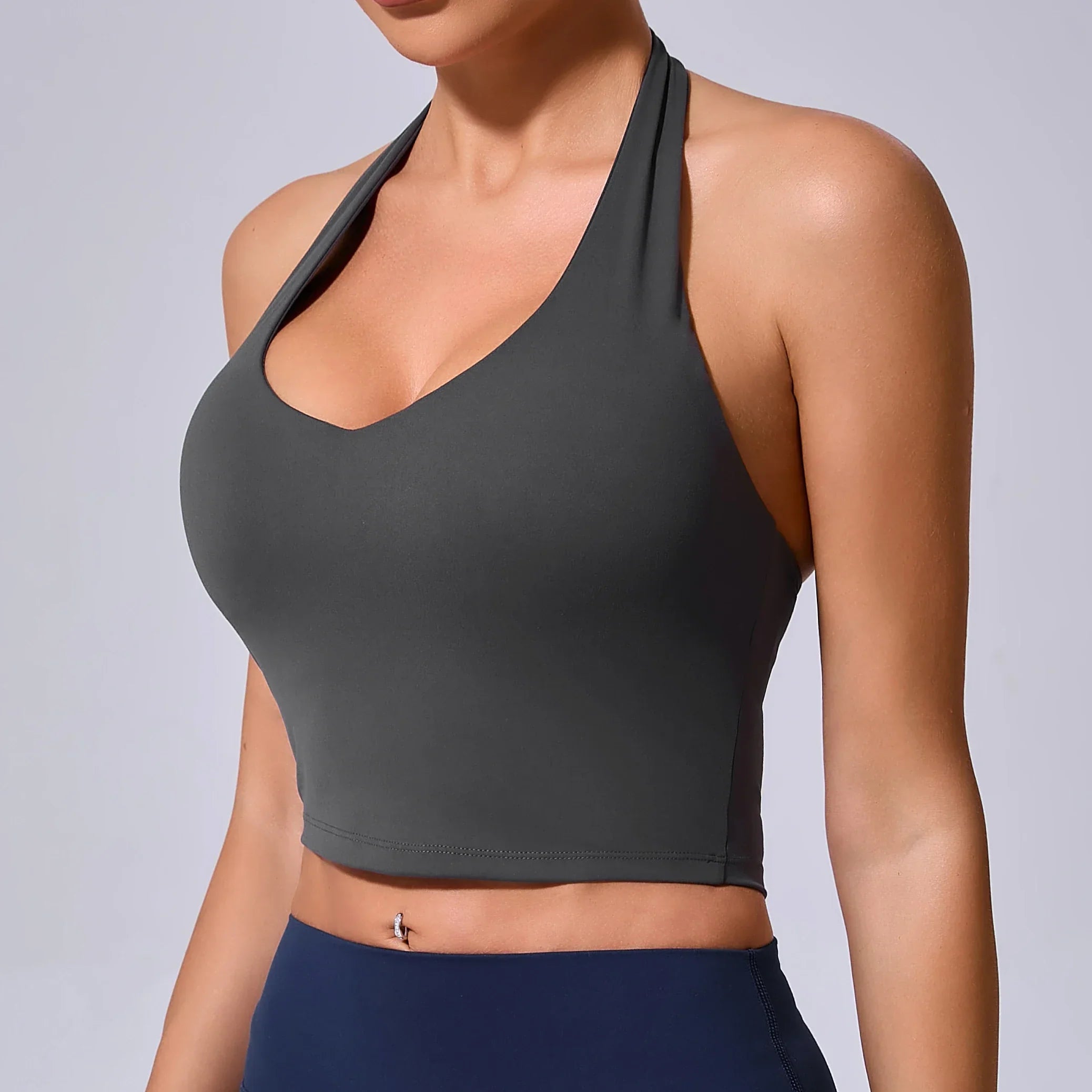 Sports Bra Neck High Support