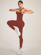 Women's Seamless Shapewear Bodysuit With Tummy Control Full - Piña Colada