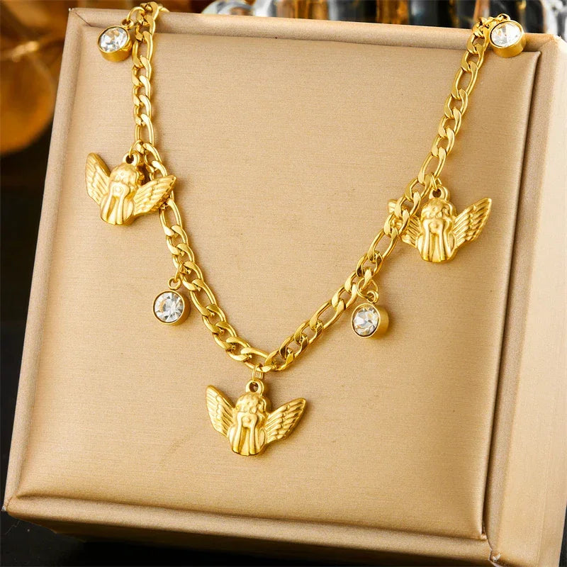 316L Stainless Steel Necklace New Trend - Piña Colada