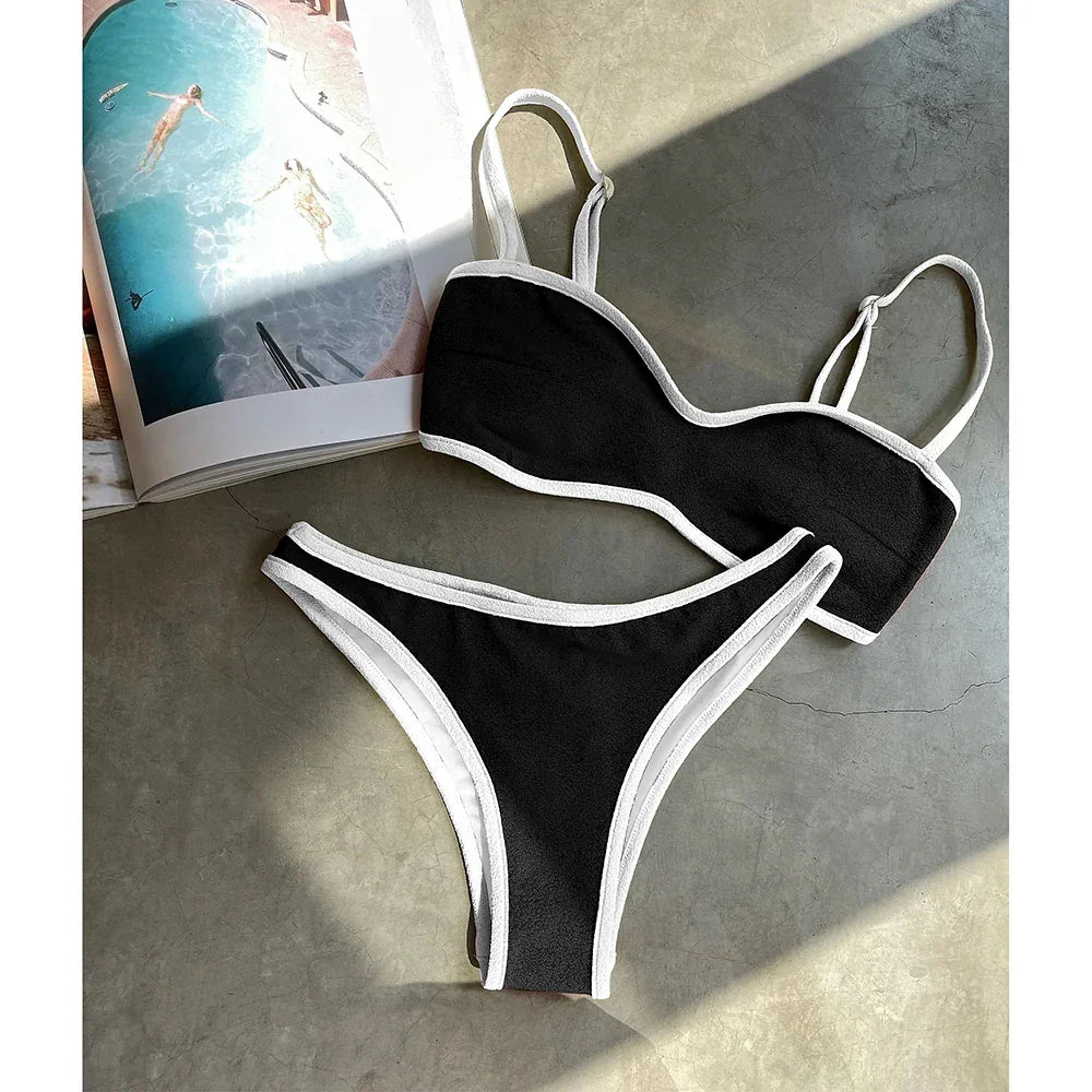 Bikini Set Patchwork - Piña Colada