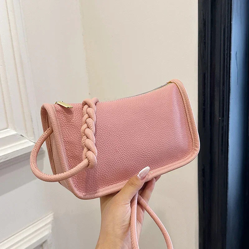 Leather Crossbody Bags - Piña Colada