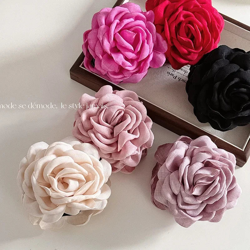 Sweet Flower Hair Claw - Piña Colada