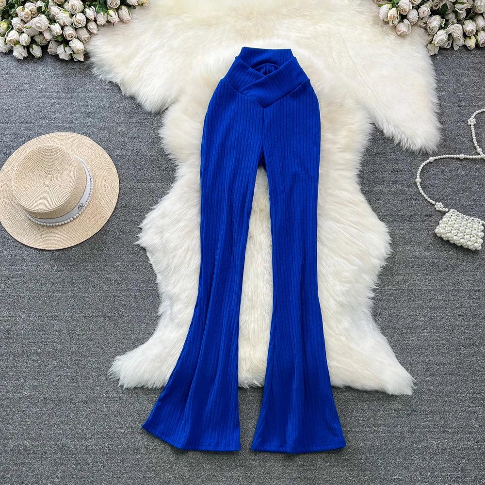 High Waist Pants - Piña Colada