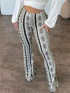 Women Flare Pants Bohemian