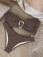 Bikini Set - Brazilian Thong - Piña Colada