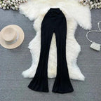 High Waist Pants - Piña Colada