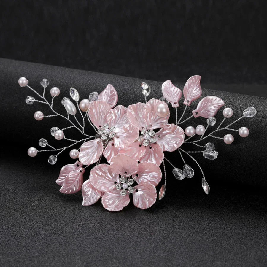 Flower Hair Clip - Piña Colada