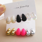 Stud Earrings Punk - Piña Colada