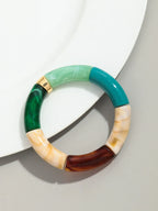 Acrylic Design Bracelet - Piña Colada