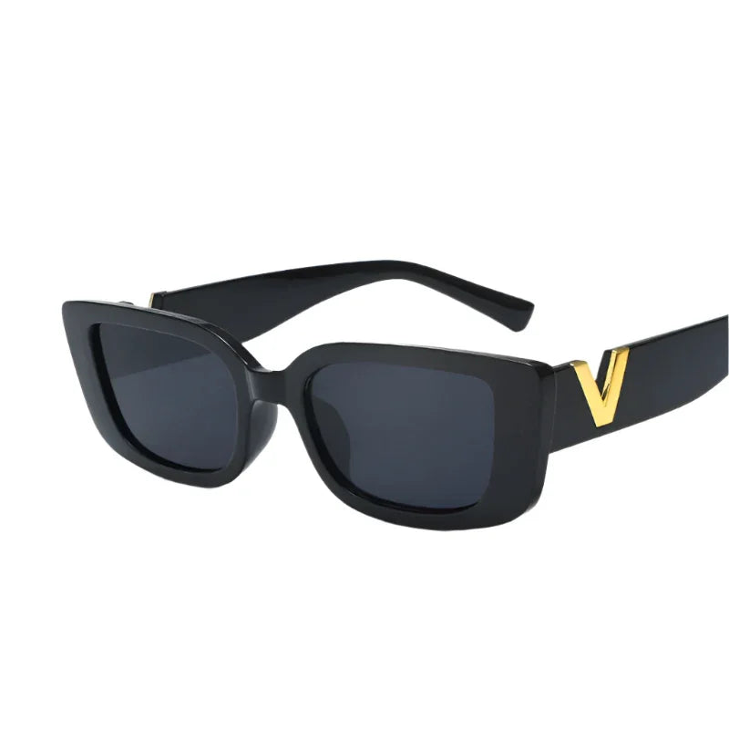 Fashion Rectangle Sunglasses Women - Piña Colada