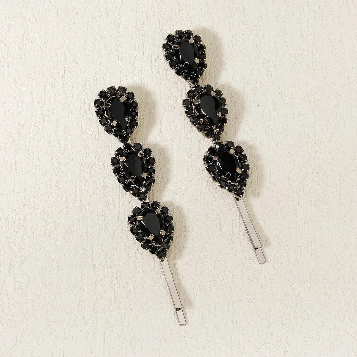 Clear Crystal Hair Pins - Piña Colada