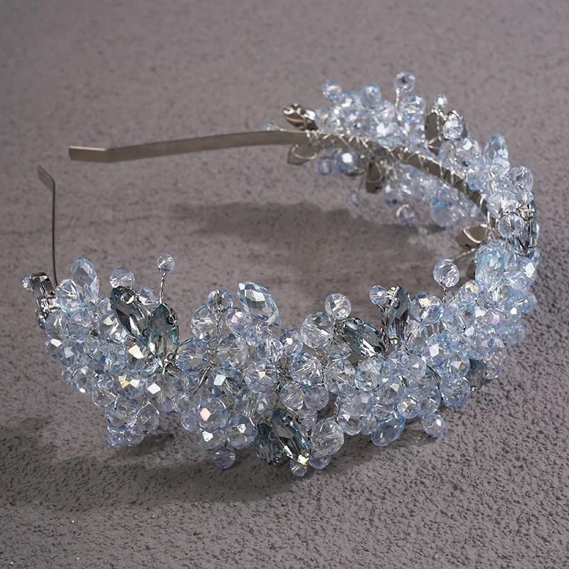 Handmade Rhinestones Tiaras - Piña Colada
